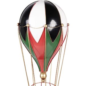 Ballon à Air Chaud Clayre & Eef Ø 26x62 cm Rouge Blanc