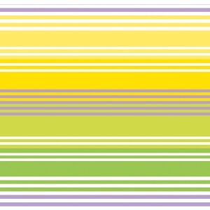 Serviettes en papier rayures de couleur