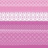 Serviettes en papier mélange de motifs-rayures-rose