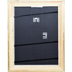 Cadre photo bois Profil 95 doré 23x70 cm verre musée