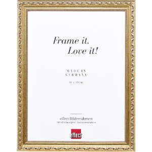 Cadre photo bois profil 37 antik-silber 9x13 cm verre clair