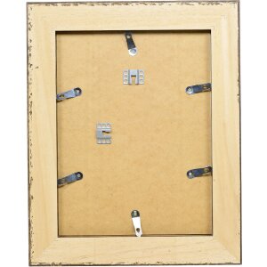 Cadre photo bois baroque profil 31 antireflex 61x91,5 cm marron