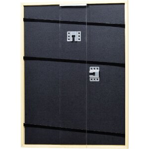 Cadre photo en bois naturel profil 20, 40x60 cm, verre antireflet