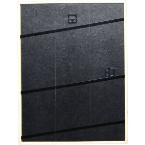 Cadre photo en bois profil 20 bleu 40x60 cm verre antireflecteur