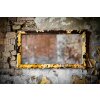 Verre miroir de remplacement 40x40 cm – parfait pour cadres carrés