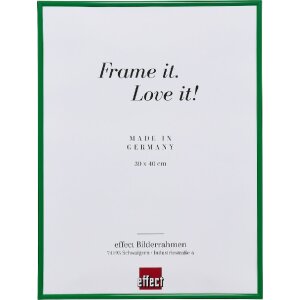 Cadre photo en plastique Effect 49,3x68,5 cm vert –...