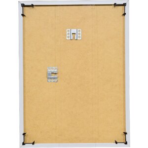 Cadre puzzle plastique effet art 48x69 cm rose avec verre artificiel