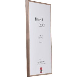 Cadre Photo en Plastique Art 29x43 cm Rose avec Verre Artificiel