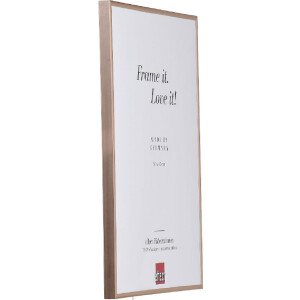 Cadre photo en plastique ART 18x32 cm rose avec verre anti-reflet