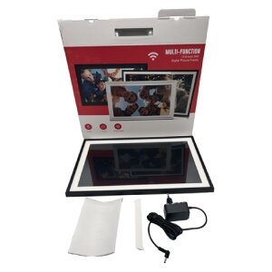 Cadre photo numérique Frameo GW-P156 Noir 15,6 pouces