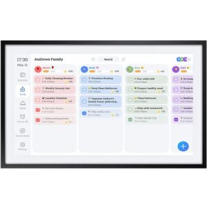 Fotocube PW156-CA : Cadre Photo Numérique Écran Tactile 15,6" avec Calendrier