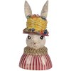 Buste de lapin Clayre & Eef, beige-rose, 26x19x50 cm
