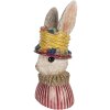 Buste de lapin Clayre & Eef, beige-rose, 26x19x50 cm