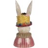 Buste de lapin Clayre & Eef, beige-rose, 26x19x50 cm