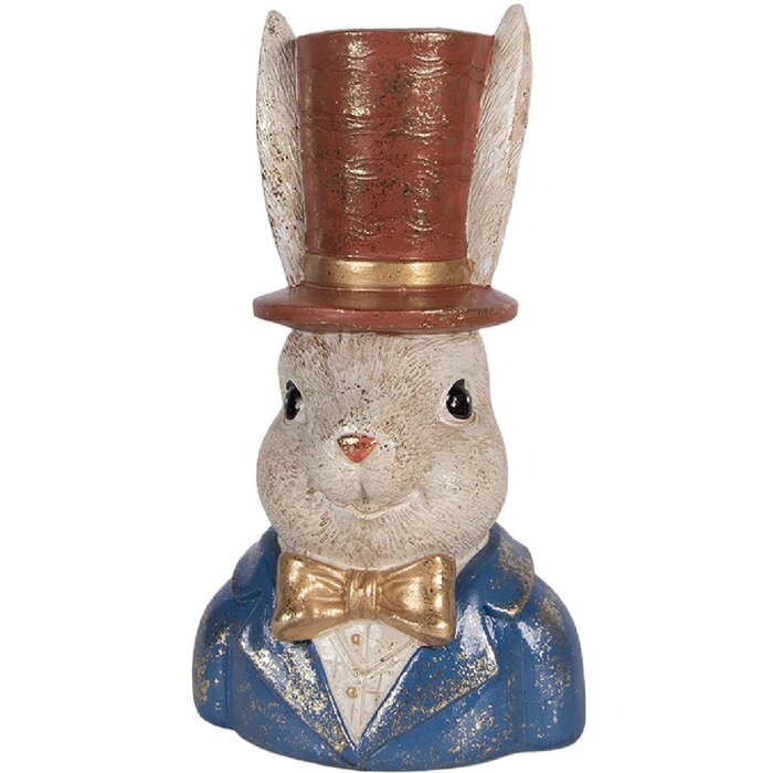 Statue Lapin Clayre & Eef – Beige 17x13x29 cm