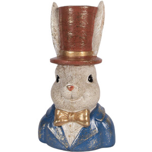 Statue Lapin Clayre & Eef – Beige 17x13x29 cm