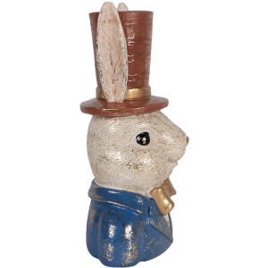 Statue Lapin Clayre & Eef – Beige 17x13x29 cm