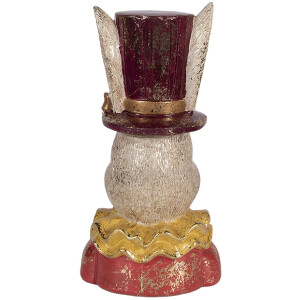 Statue lapin beige/rosa Clayre & Eef 16x13x29 cm