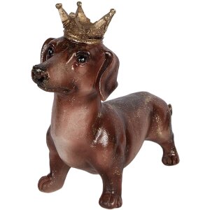 Statue chien décorative Clayre & Eef 35x14x28...
