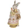 Décoration Lapin avec Gâteau 20x15x36 cm – Clayre & Eef