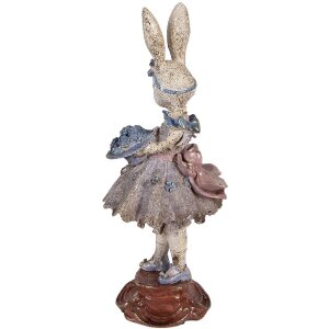 Décoration Lapin Ballerine Clayre & Eef 15x14x35 cm