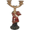 Bougeoir Père Noël Clayre & Eef 17x10x28 cm