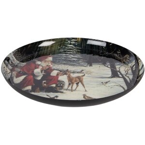 Assiette décorative Clayre & Eef Ø 28...