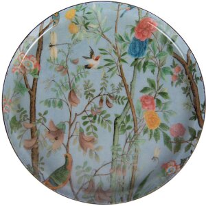 Sous-verres Clayre & Eef Ø11 cm Bleu-Vert...