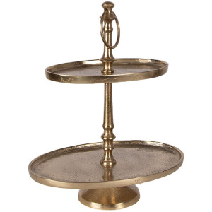 Étagère Clayre & Eef en aluminium moderne 27x18x34 cm