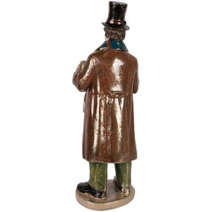 Chœur de Noël Clayre & Eef – 4 pièces, rouge/vert