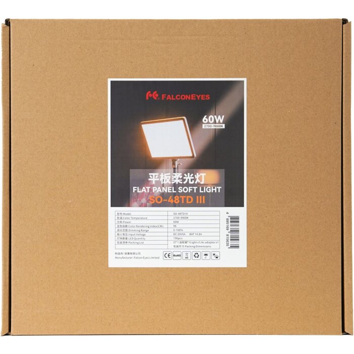 Falcon Eyes 290881 : Instrument de mesure LED IP65