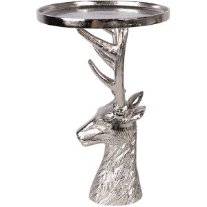 Clayre & Eef 6AL0085 Coupe sur pied argent 25x38 cm