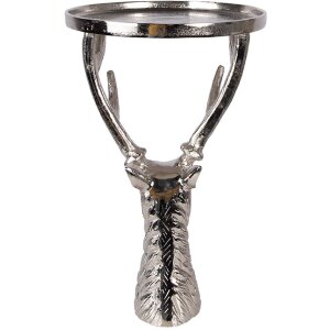 Clayre & Eef 6AL0085 Coupe sur pied argent 25x38 cm