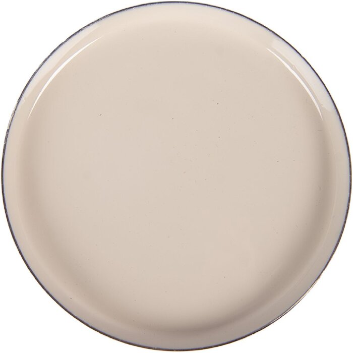 Sous-verres Clayre & Eef Ø 11 cm beige-or en fer