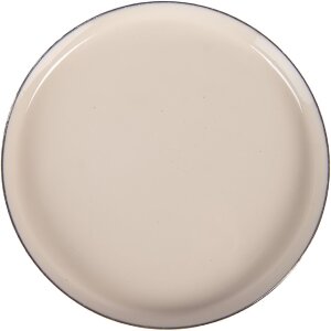 Sous-verres Clayre & Eef Ø 11 cm beige-or en fer