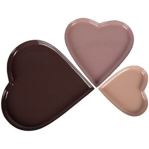 Set de 3 assiettes décoratives rose Clayre &...