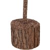 Clayre & Eef 50840 Arbre de Noël artificiel Ø10x60 cm avec base en bois et recouvrement neige