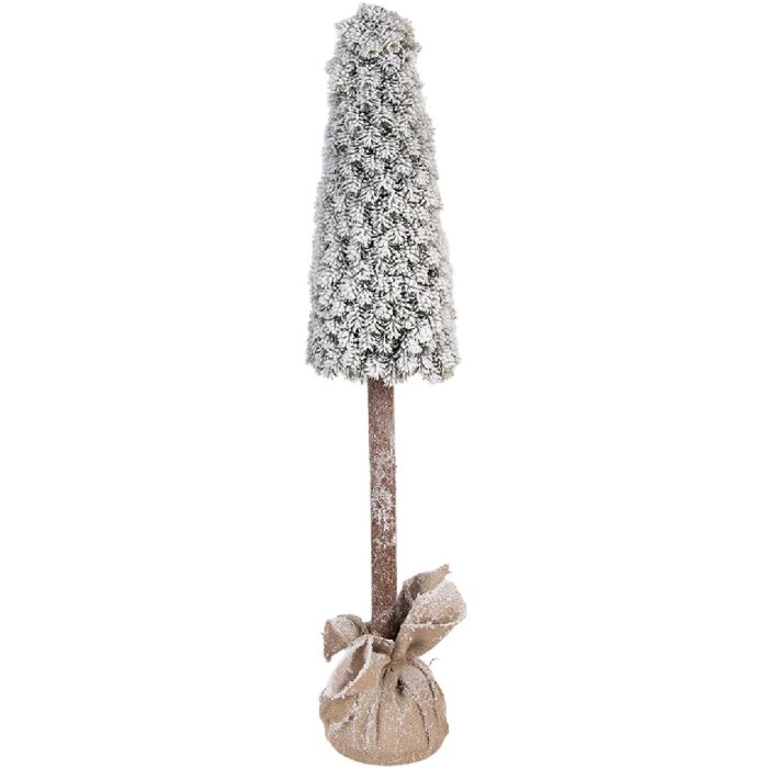 Arbre de Noël artificiel Clayre & Eef 50848 Ø 19x97 cm en jute et plastique