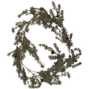 Cadre photo en bois Clayre & Eef 66431 guirlande...