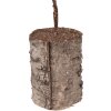 Clayre & Eef 66433 Décoration arbre 14x14x45 cm tons verts avec accents bruns