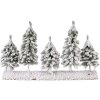 Décoration Arbre de Noël Clayre & Eef 40x8x25 cm Blanc-VERT