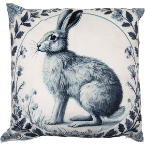 Capot de coussin Clayre & Eef 45x45 cm beige avec...