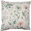 Clayre & Eef KT021.441 Housse de coussin 45x45 Beige-Rose