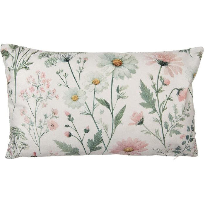 Housse de coussin Clayre & Eef KT036.057 35x50 cm beige rose