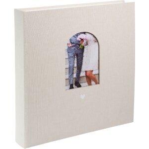 Album de mariage Goldbuch Herzensmoment beige 30x31 cm