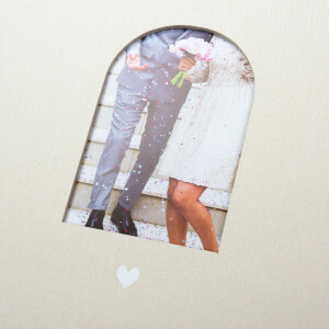 Album de mariage Goldbuch Herzensmoment beige 30x31 cm