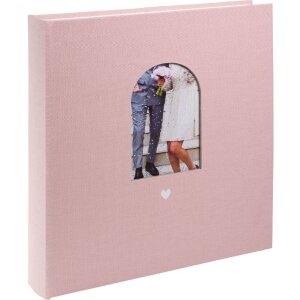 Album de mariage Goldbuch Herzensmoment rose 30x31 cm