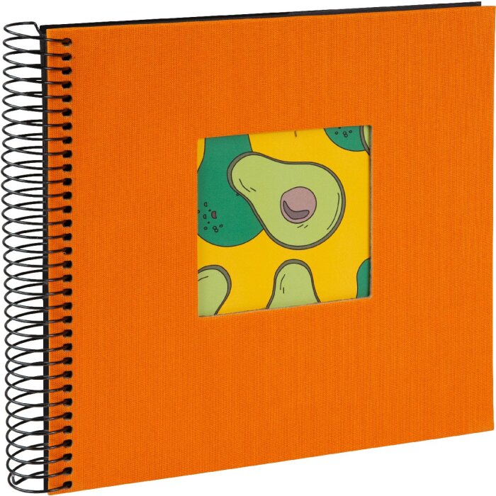 Album photo spiralé Goldbuch Bella Vista Sun Orange 20x20 cm