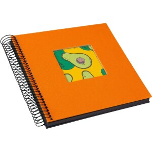 Album photo spiralé Goldbuch Bella Vista Sun Orange 20x20 cm