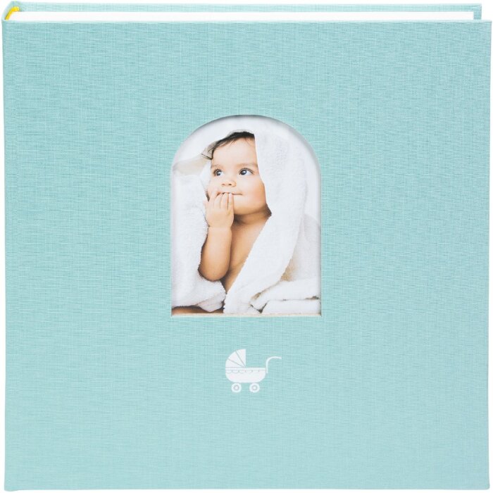 Album bébé Goldbuch Cozy Nest Aqua 30x31 cm
